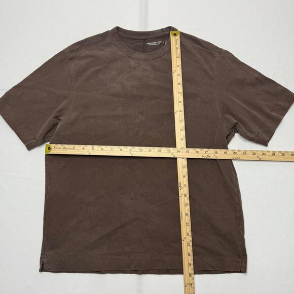 Abercrombie & Fitch brown premium essentials tee men’s small soft cotton - Picture 5 of 5
